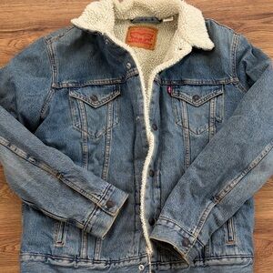 Levi's Denim Jacket with Sherpa Lining